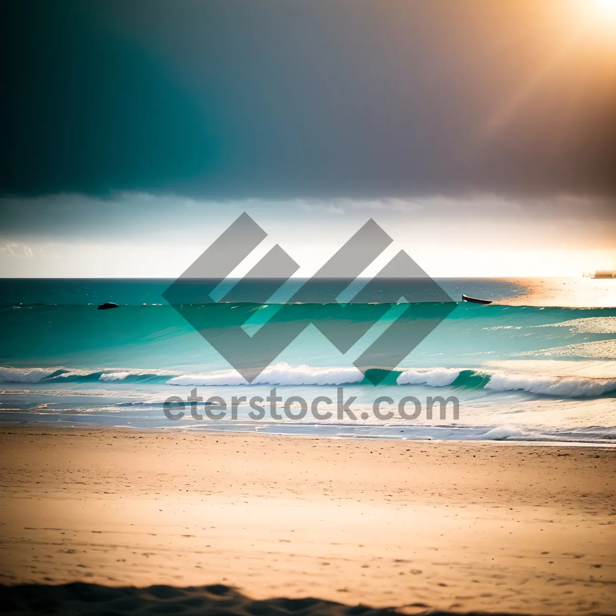 Picture of Serene Seascape: Blissful Beachside Getaway