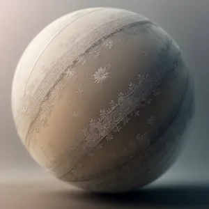 3D Global Croquet Ball on Earth