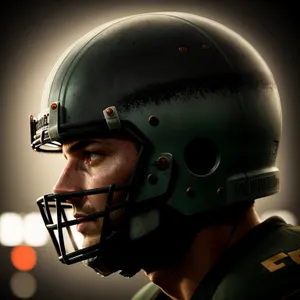 Protective Football Helmet: Safety Gear for Sports