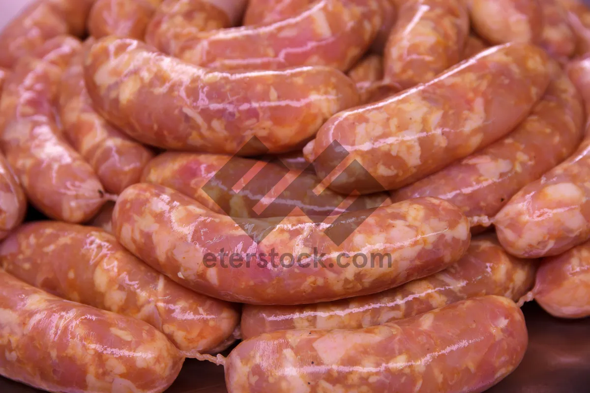 Picture of Freshly Baked Pretzel Snack on Plate