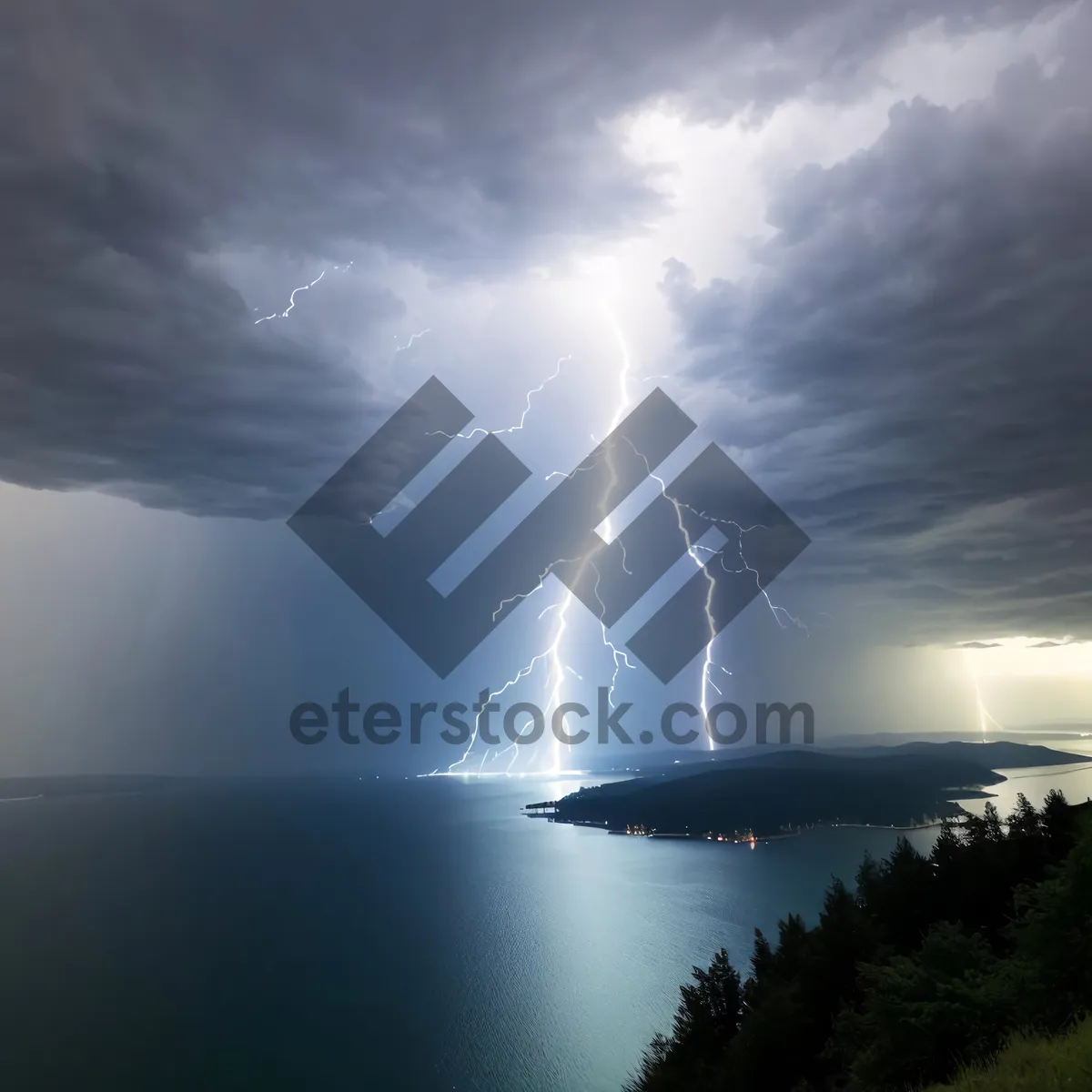 Picture of Sunset over the Serene Ocean