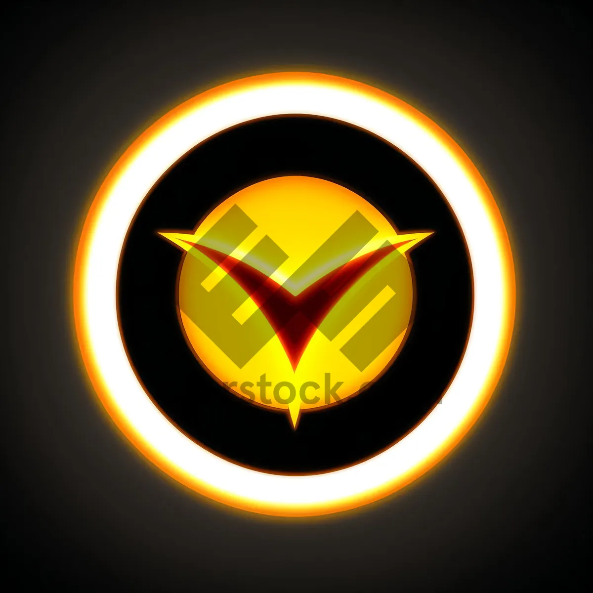 Picture of Shiny Orange Button Icon Set