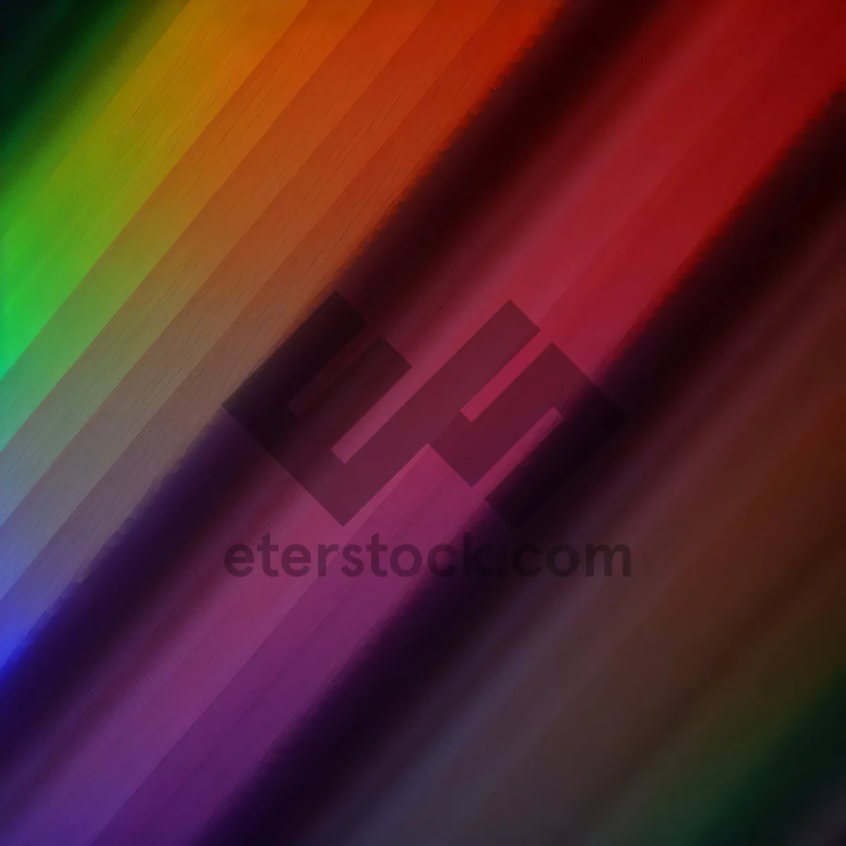 Picture of Vibrant Rainbow Lines: A Colorful Graphic Abstraction