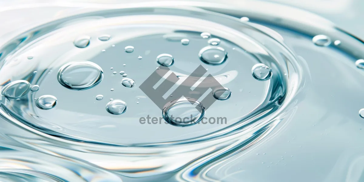 Picture of Refreshing Wave of Clean Water Splash