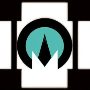 Black Heraldry Icon Set - Graphic Design Buttons