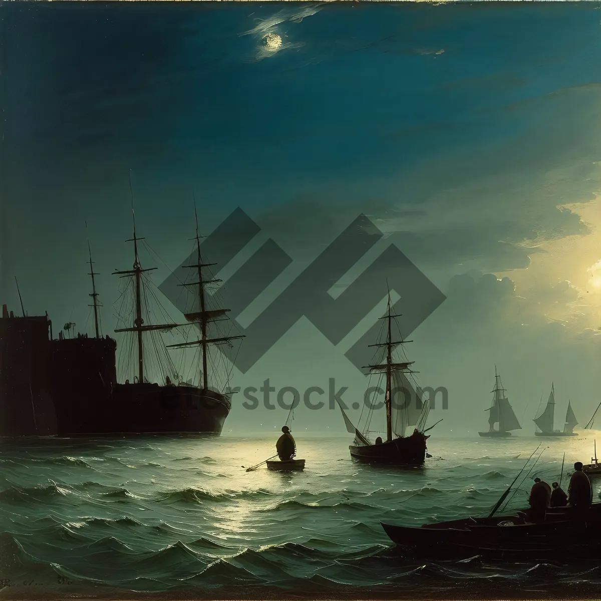 Picture of Sunset on the Nautical Horizon