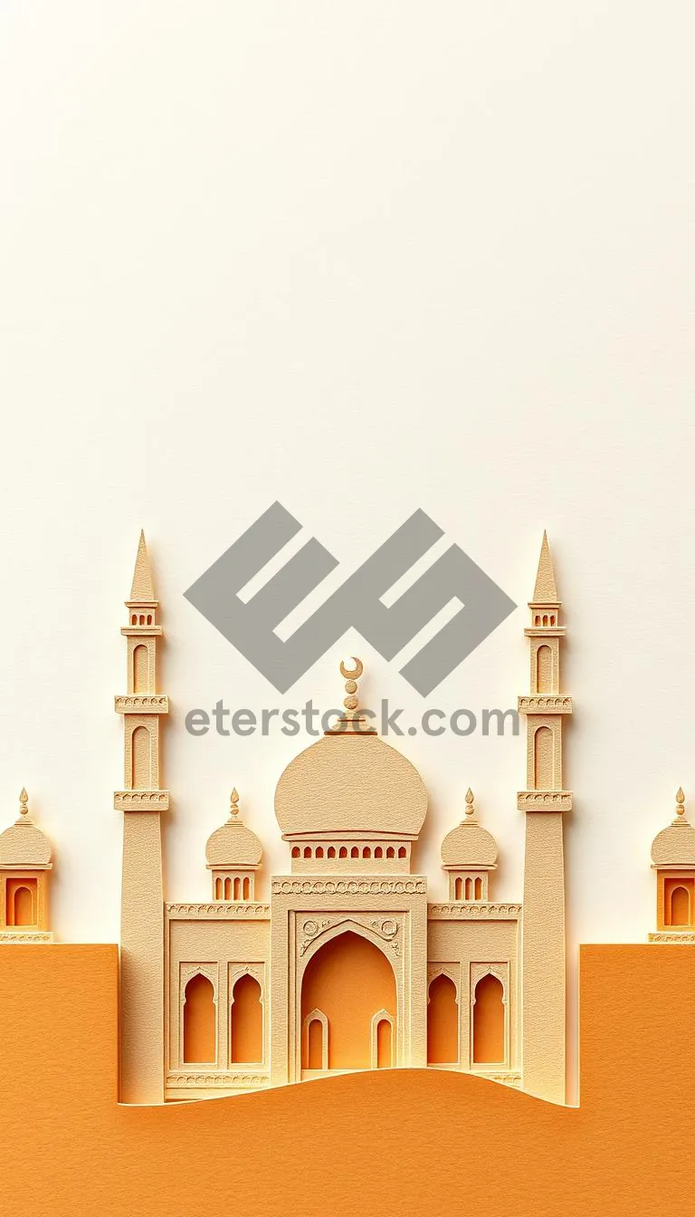 Picture of Historical Orthodox Cathedral with Golden Dome and Cross