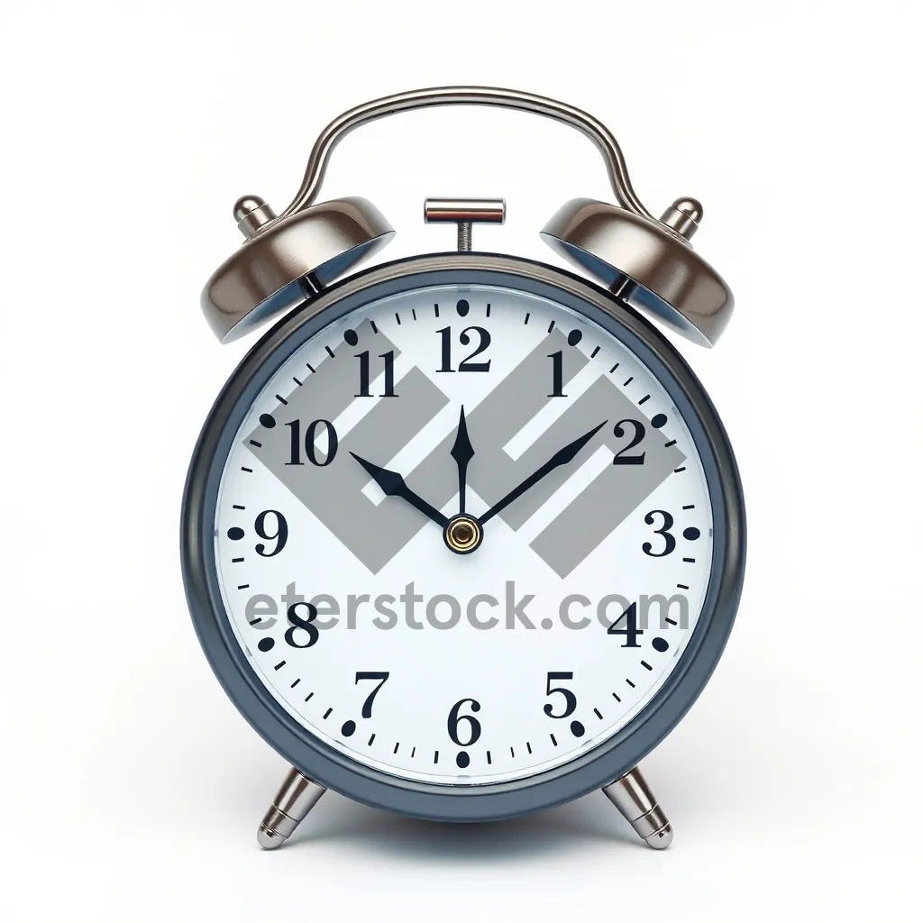 Picture of Business clock with bell and hand pointers