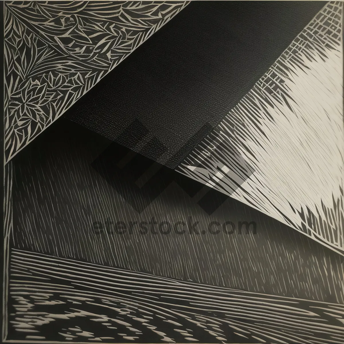 Picture of Envelope with Book Binding Design