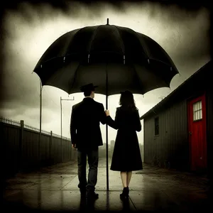 Rainy Day Protection: Canopy Umbrella Shelter
