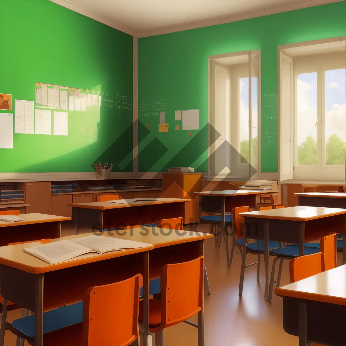 Picture of Modern Luxury Home Interior with Contemporary Furniture