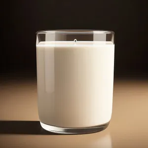 Refreshing Glass of Milk for a Healthy Breakfast