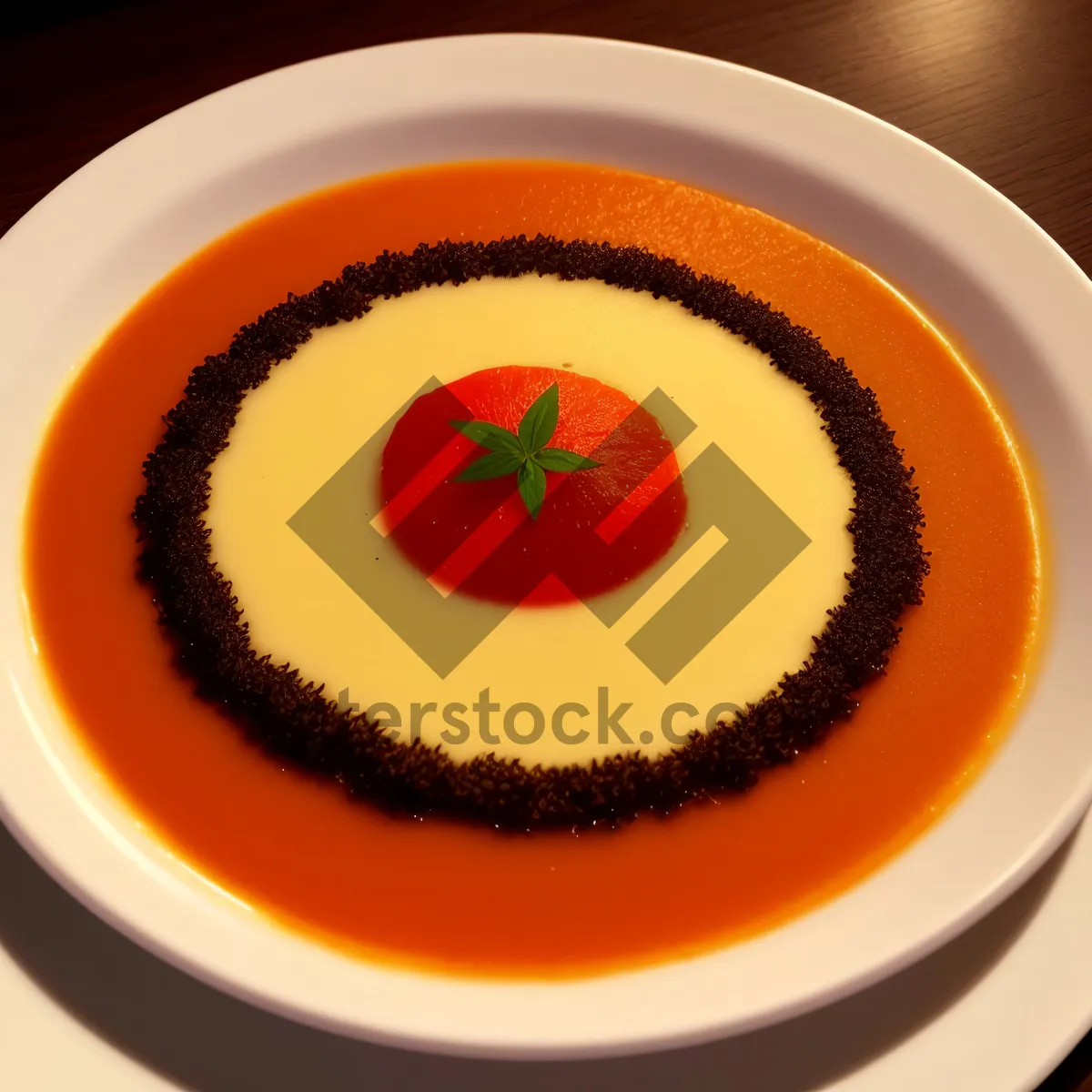 Picture of Delicious Tomato Soup Bowl