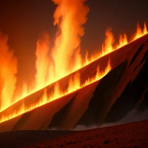 Fiery Blaze: Intense, Hot, and Dangerous