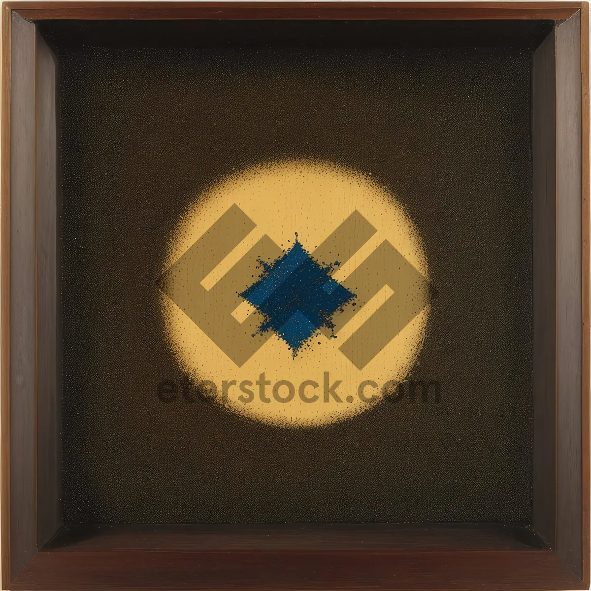 Picture of Vintage Blackboard Texture with Empty Frame