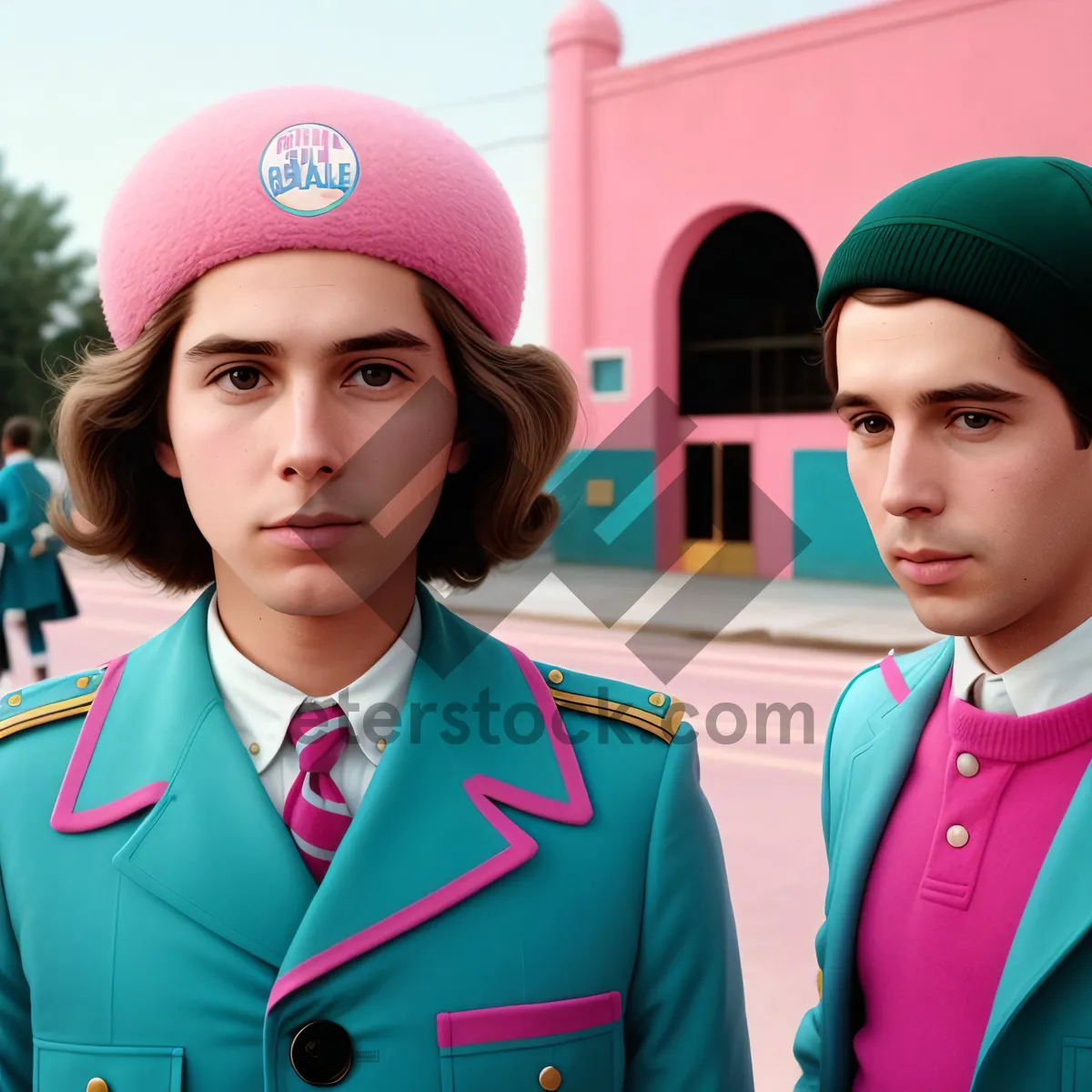 Picture of Confident Male Doctor in Professional Uniform with Stethoscope