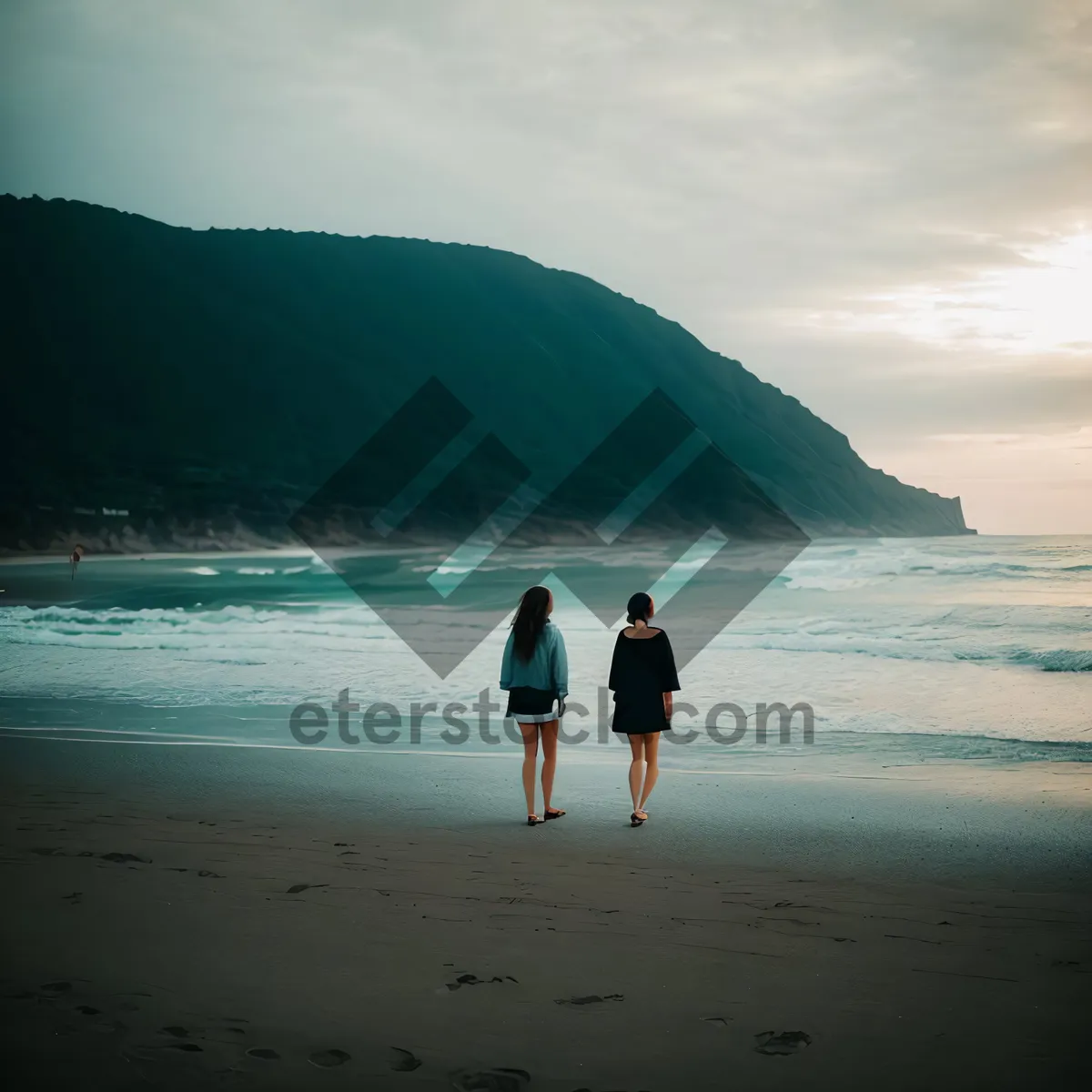 Picture of Tropical paradise by the sparkling shoreline