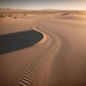 Sandy Dune Adventure in Moroccan Desert