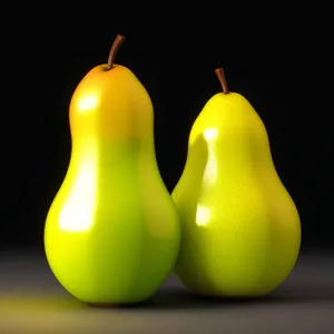 Vibrant Yellow Pear: Refreshing, Nutritious, and Delicious