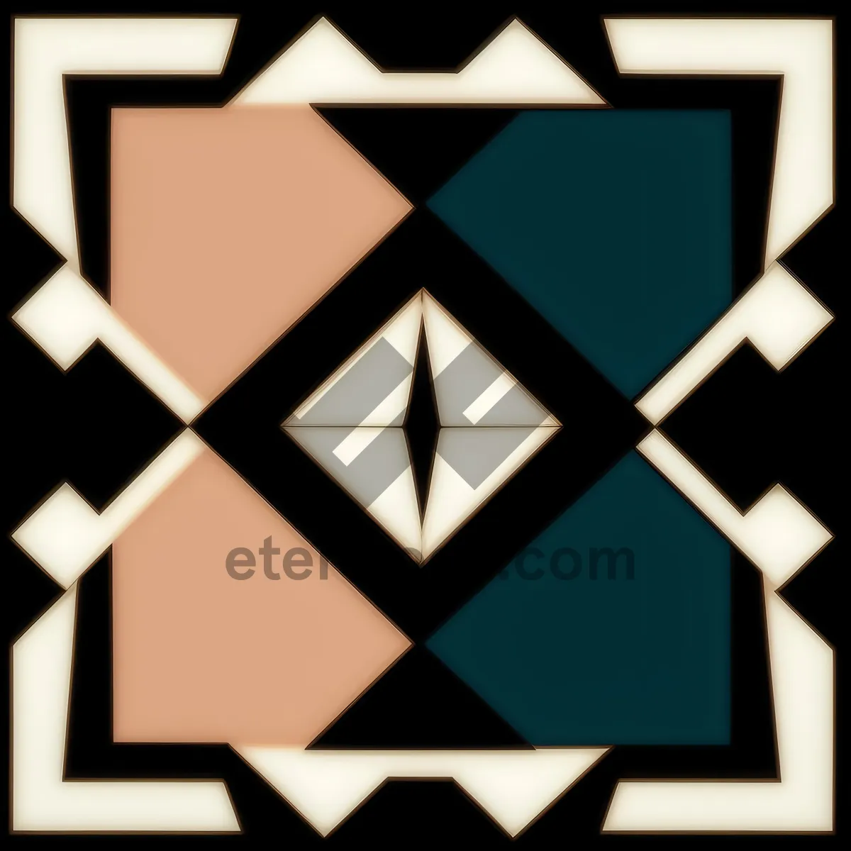 Picture of Graphic Gem Design - Square Tile Mosaic