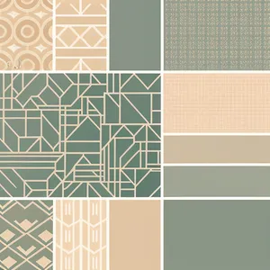 Modern Graphic Checkered Tile Wallpaper Design