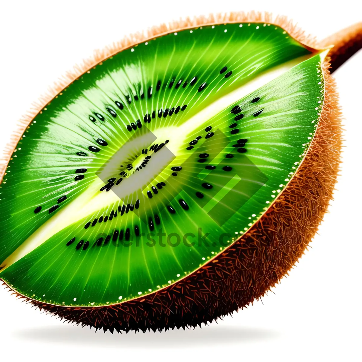 Picture of Juicy Kiwi Slice: Bursting with Freshness and Health