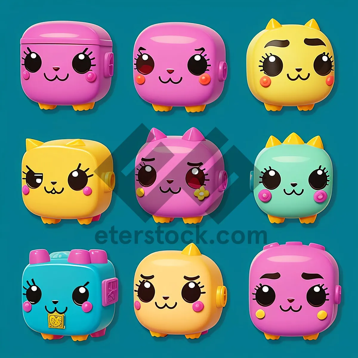 Picture of Cute Cartoon Forum Icon Set