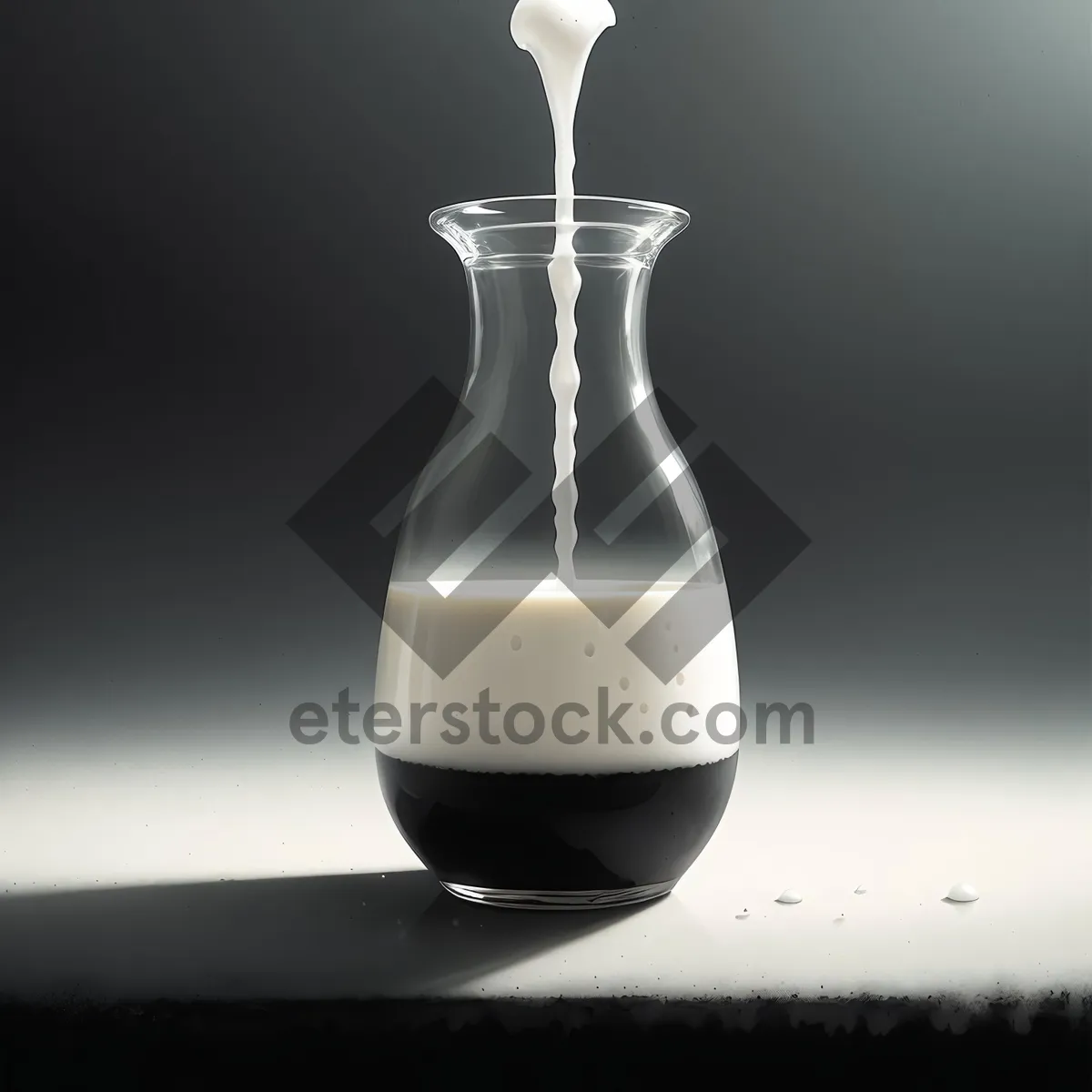 Picture of Chemical Experiment Glass Flask Laboratory Equipment