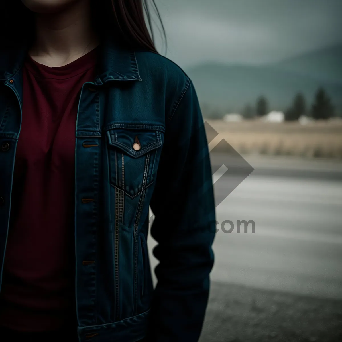 Picture of Stylish Business Lady in Attractive Jacket