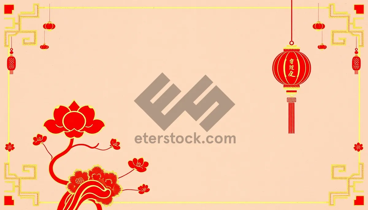 Picture of Floral Love Wallpaper with Pink Hearts and Leaves