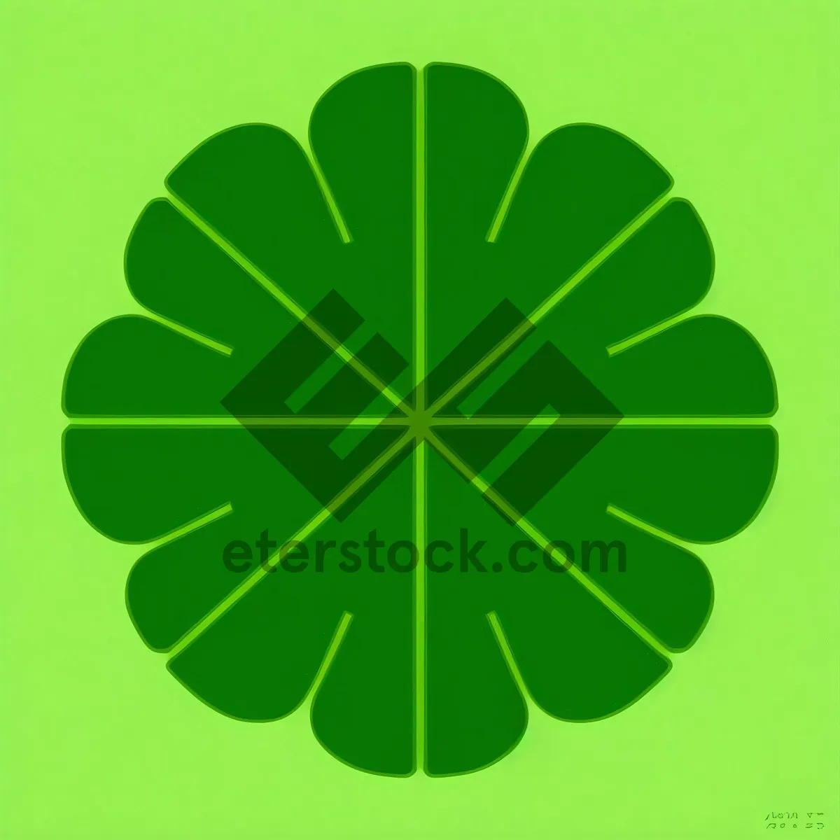 Picture of Eco-Friendly Clover Symbol Set