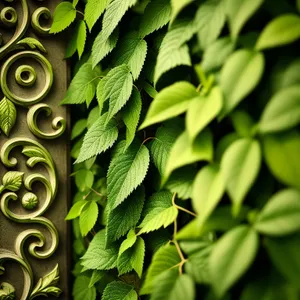 lush green foliage in a forest