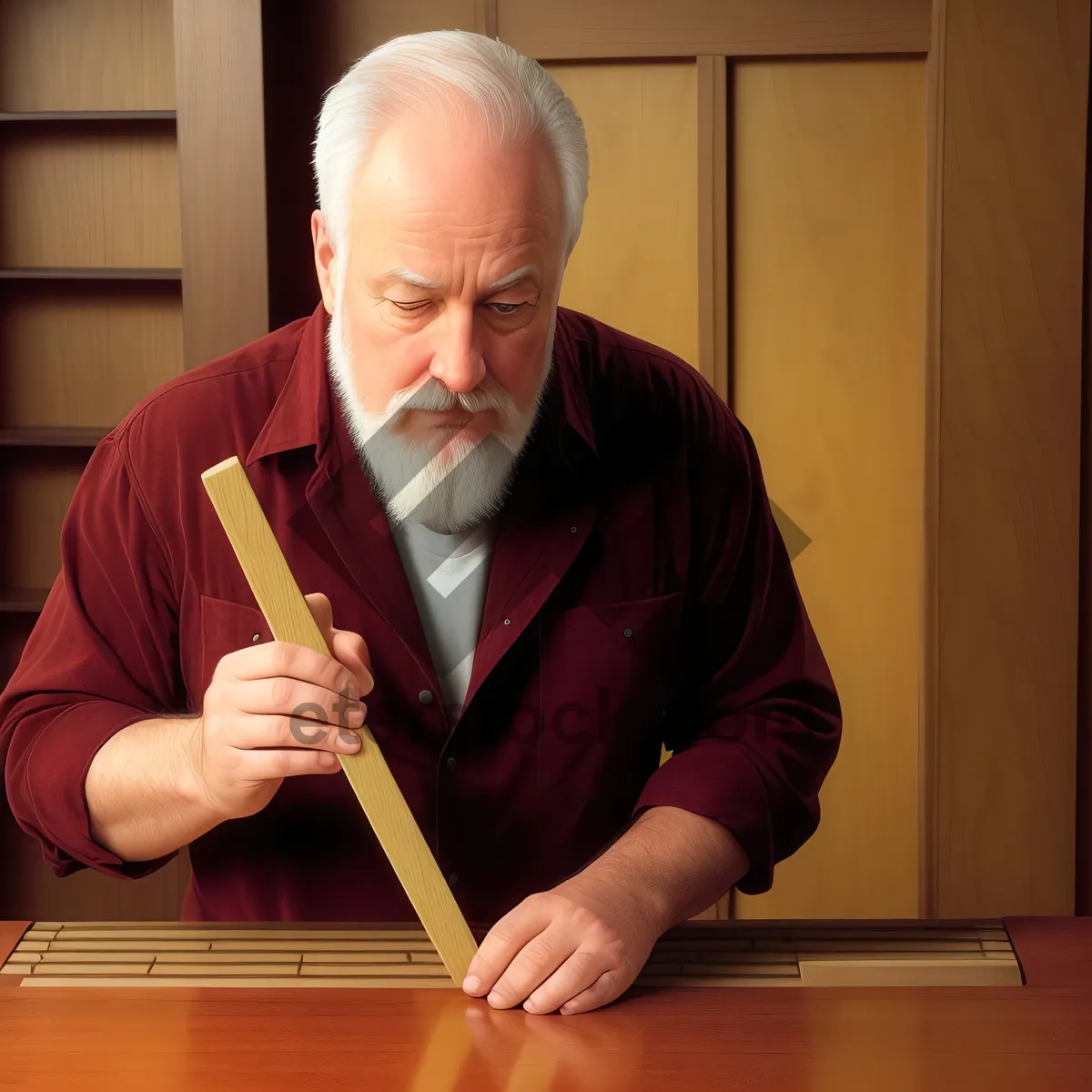 Picture of Professional male playing flute - a woodwind masterpiece.