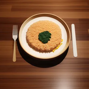 Delicious Bowl of Healthy Vegetable Gourmet Cuisine