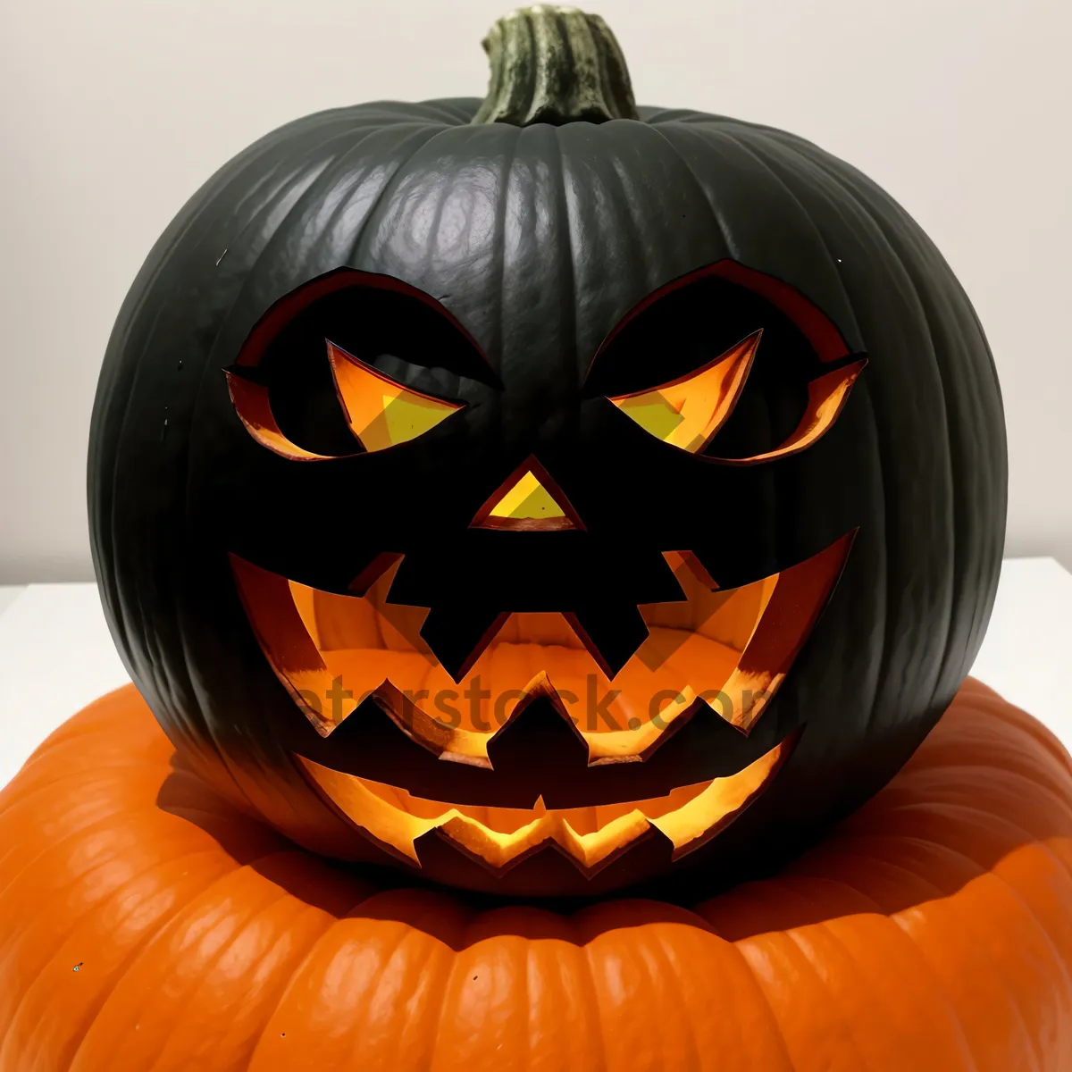 Picture of Frightful Fall Illumination: Spooky Jack-O'-Lantern Pumpkin