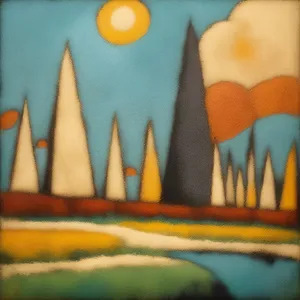 Bright Wooden Pencils in Colorful Rainbow Order