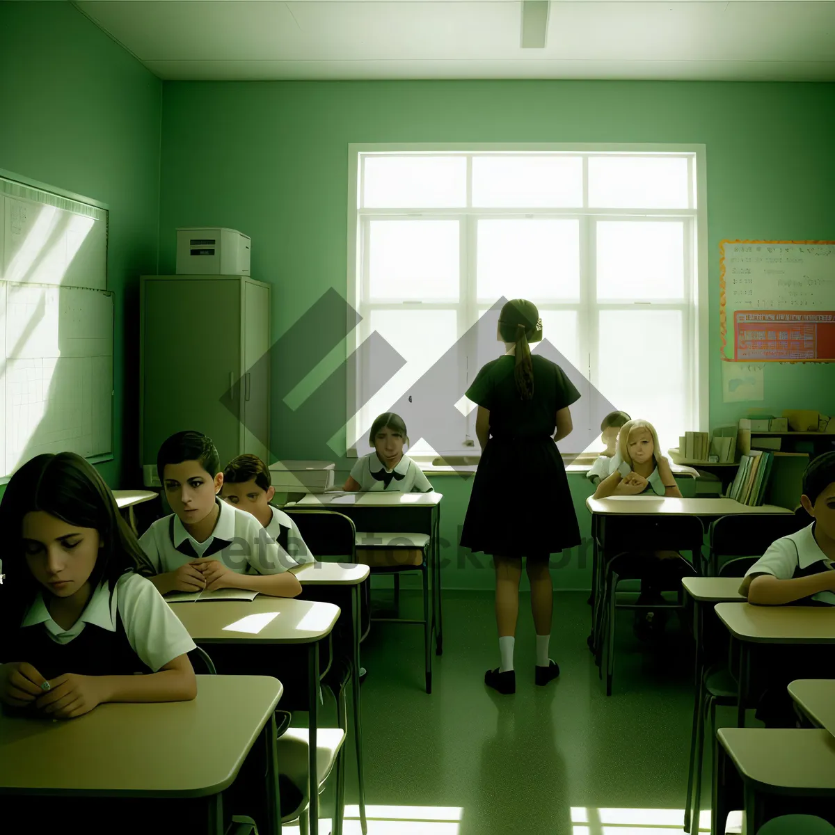 Picture of Professional team meeting in modern office setting