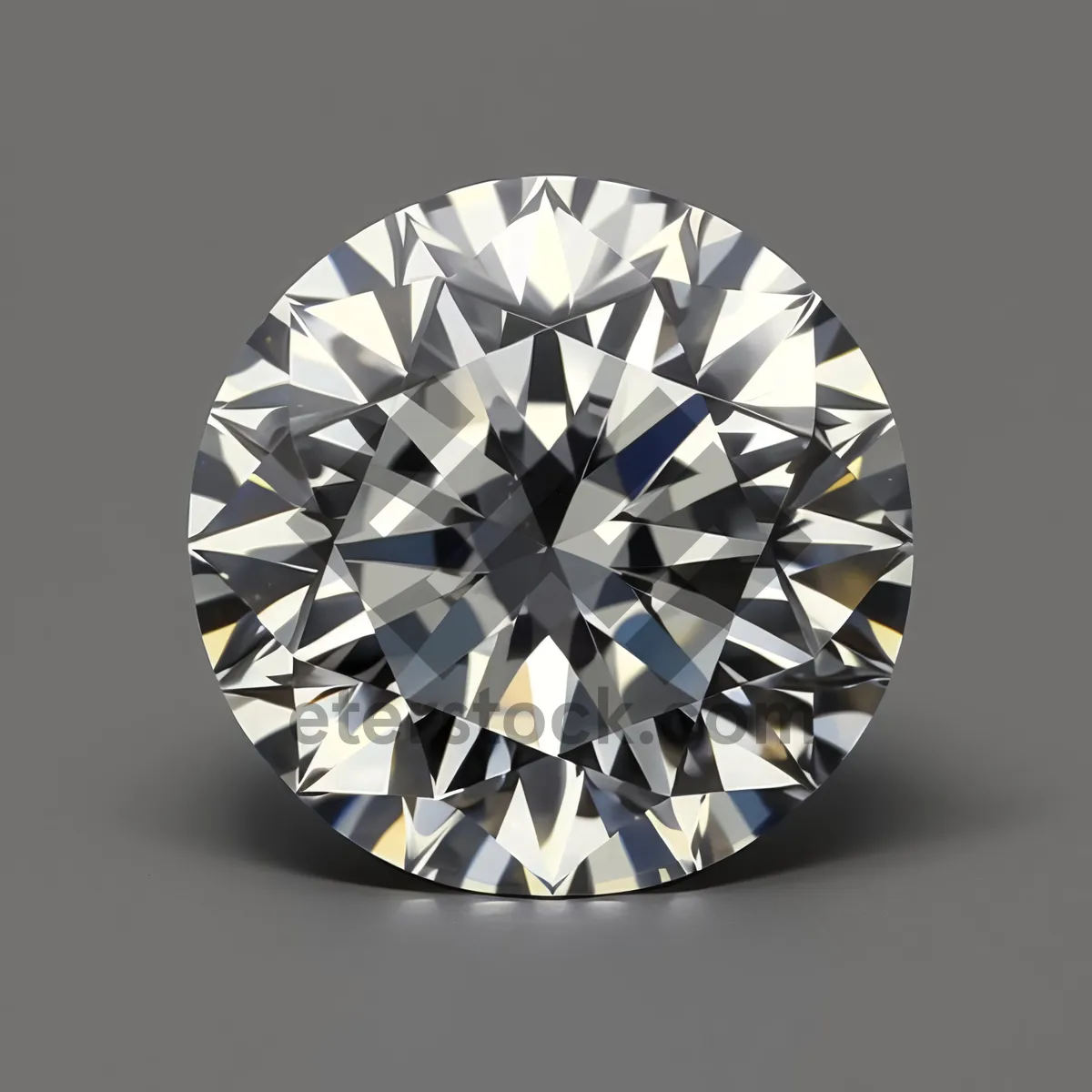 Picture of Brilliant Diamond Jewel: Shiny & Precious Gemstone