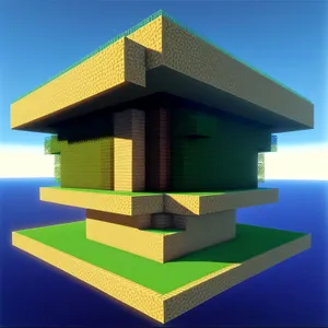 3D Chimney House Icon