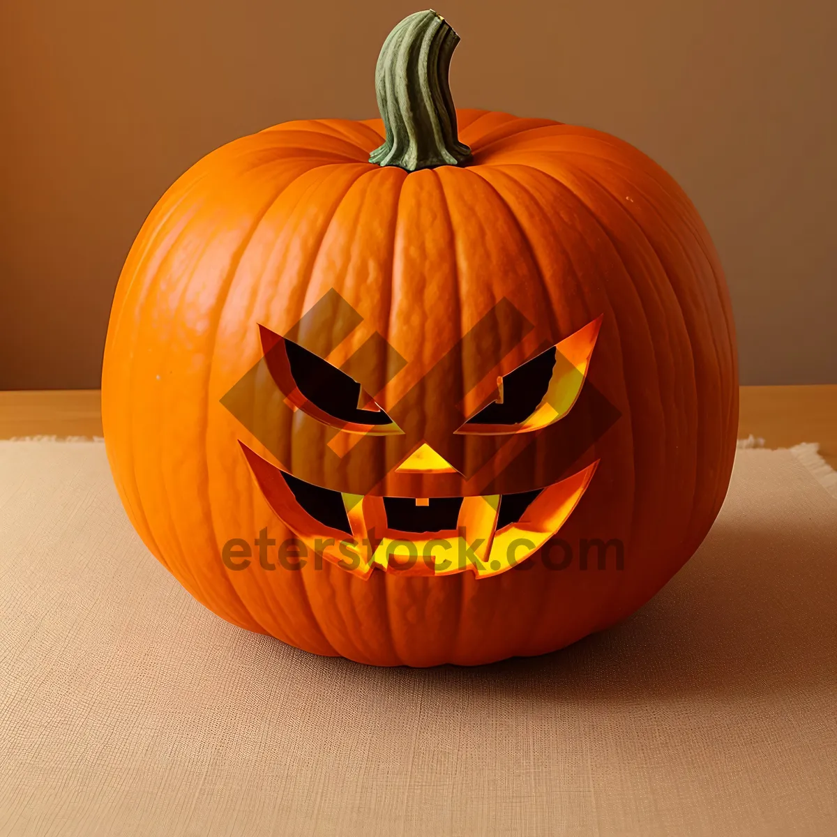 Picture of Autumn Glow: Festive Jack-O'-Lantern Illumination