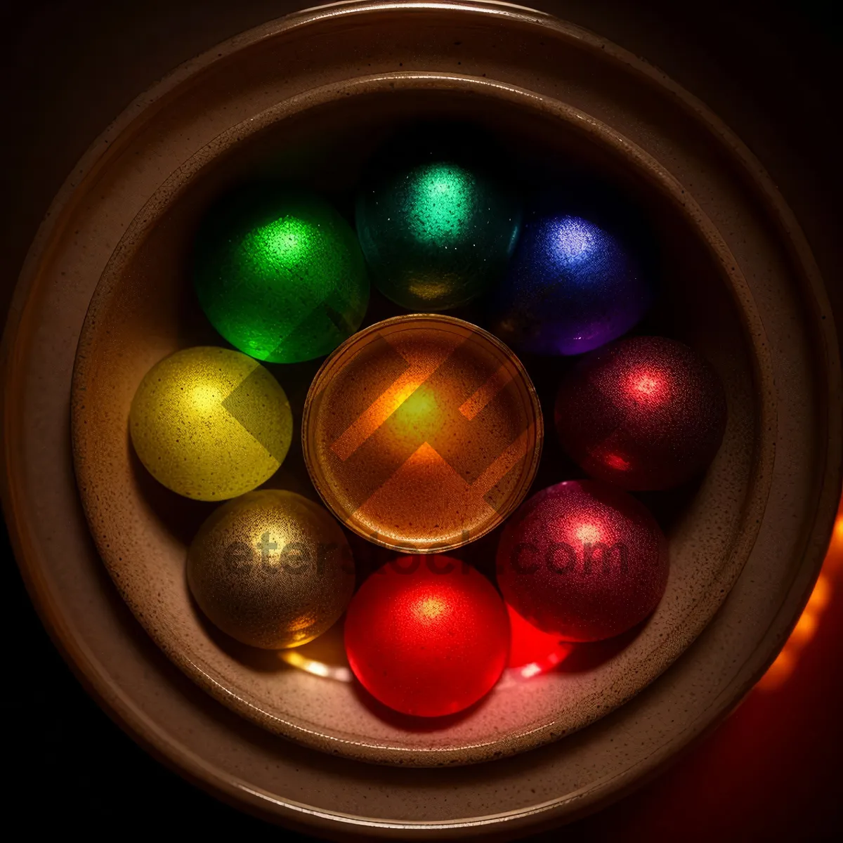 Picture of Shiny Trackball Croquet Apparatus: Electronic Game Equipment