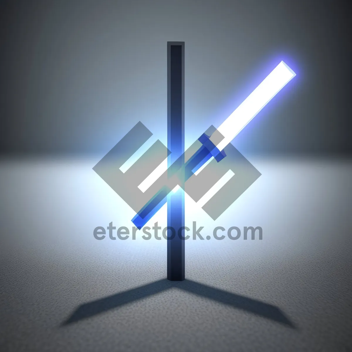 Picture of Laser Lightning: Energetic Digital Graphic Wallpaper