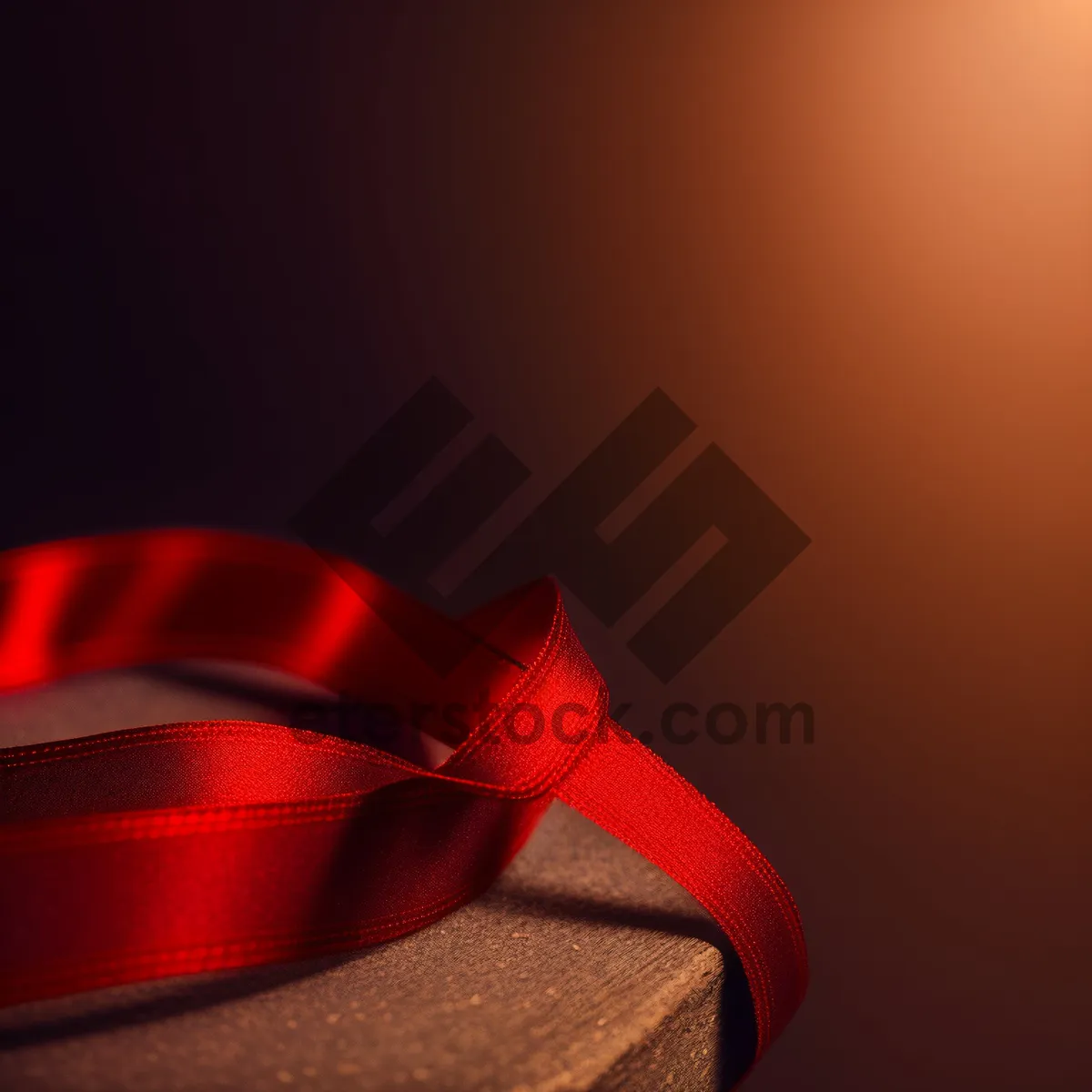 Picture of Silk Ribbon Bow for Festive Gift Decoration