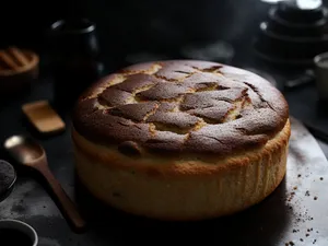 Delicious Chocolate Cake for Breakfast