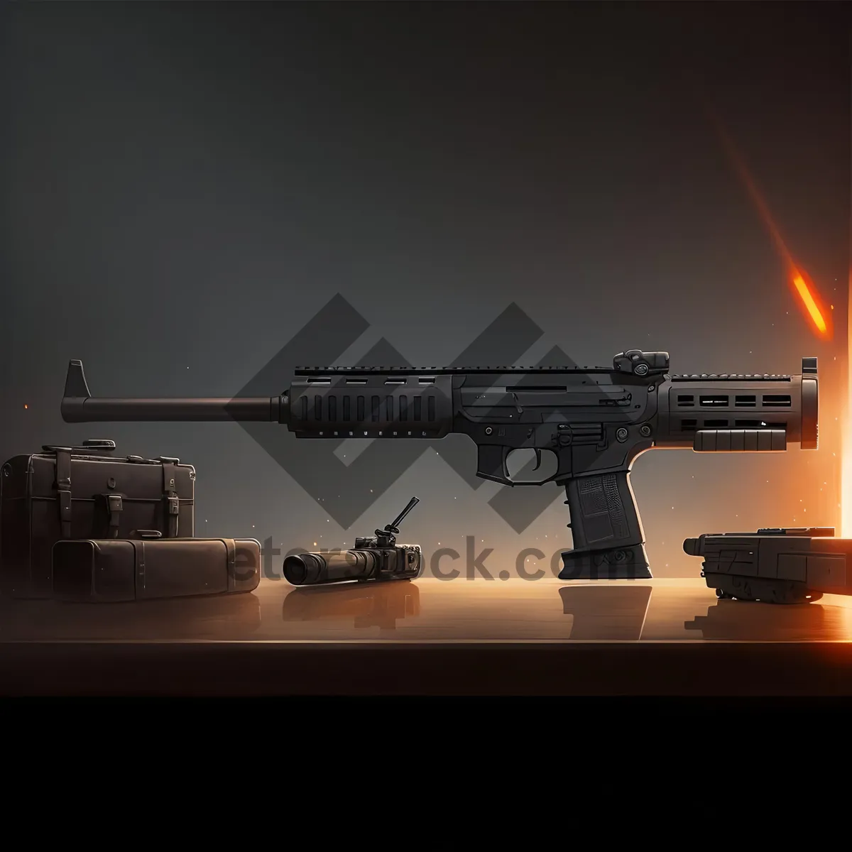 Picture of Warrior's Skyward Cannon: Mighty Military Weapon