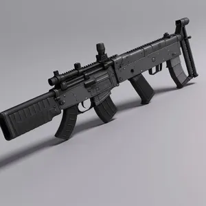 Advanced Assault Rifle - Military Grade Automatic Firearm