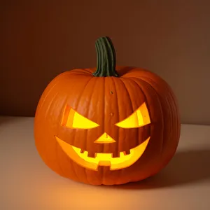 Glowing Autumn Jack-o'-Lantern Lantern