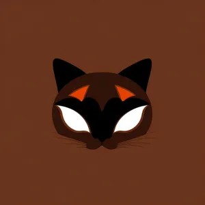 Halloween Mask In Dark Pumpkin Lantern Light