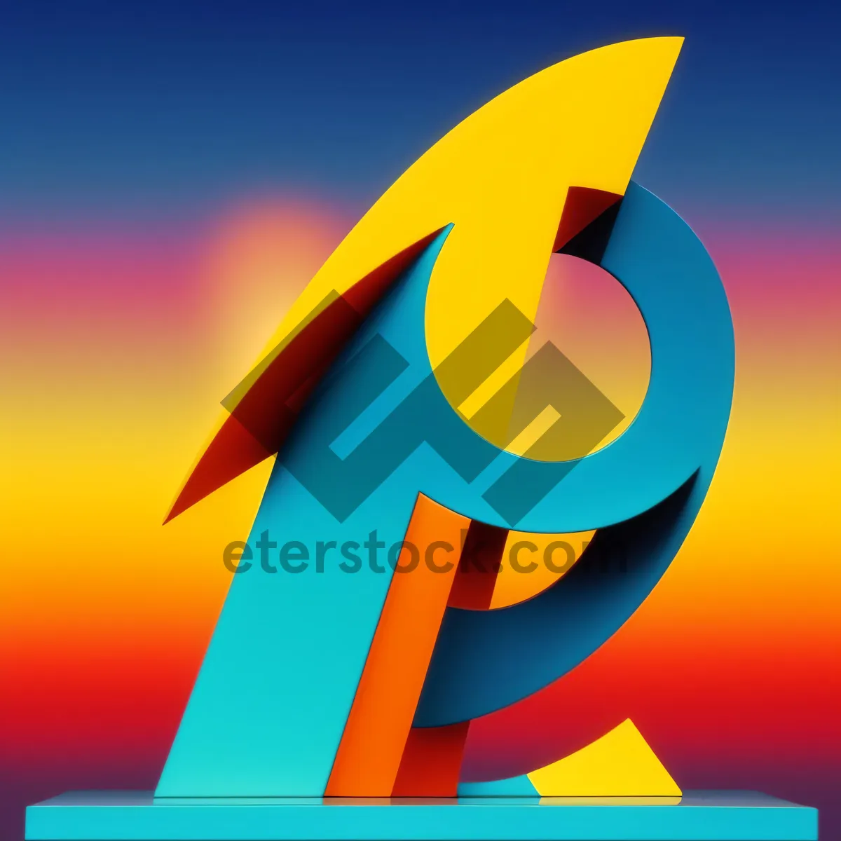 Picture of Glossy Orange Button Icon Design
