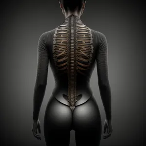 Anatomical 3D Skeleton X-Ray - Human Body Science